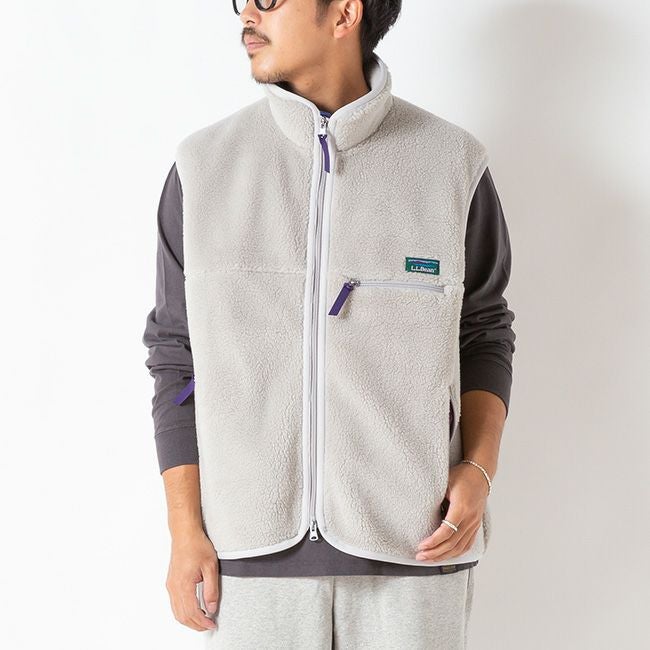 L.L.Bean JAPAN EDITION エルエルビーン ジャパン エディション トップシャムボアフリースベスト メンズ