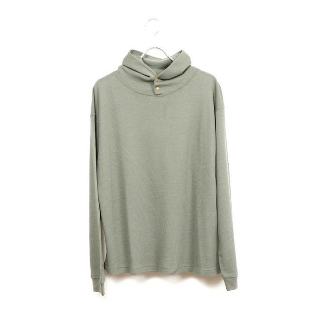 BAMBOO SHOOTS バンブーシュート メリノウールロングスリーブフーディ