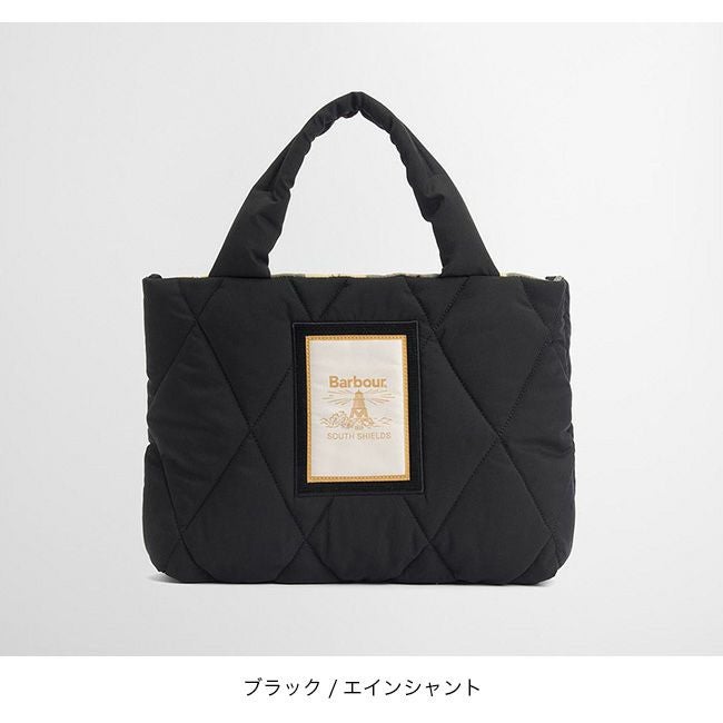 Barbour バブアー マライアミニキルテッドトートバッグ｜SUNDAY