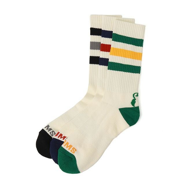 CHUMS チャムス 3Pブービーミディアムソックス