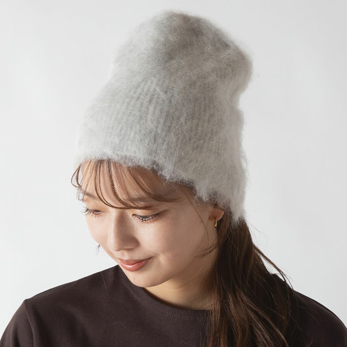 ORCIVAL オーシバル チューリップビーニー モヘアウール ユニセックス