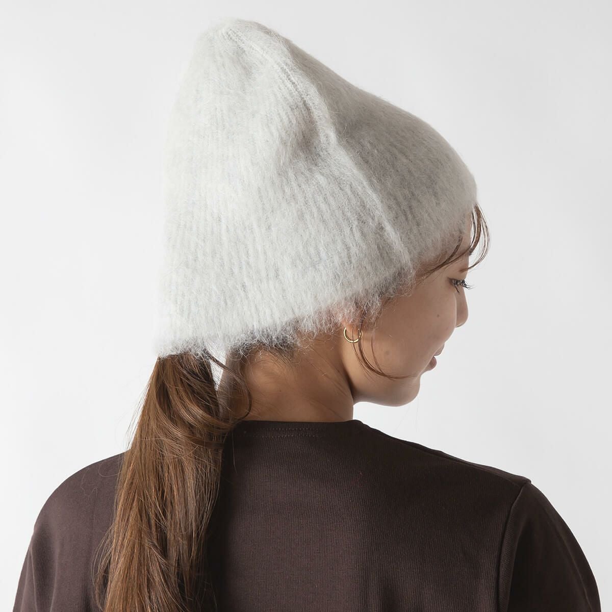 ORCIVAL オーシバル チューリップビーニー モヘアウール ユニセックス