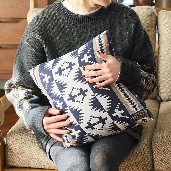 PENDLETON ペンドルトン ジャガードトリプルガーゼクッションカバー
