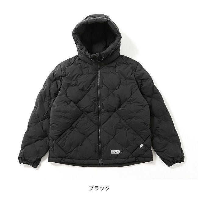 コムフィーアウトドアガーメント キルティングダウンジャケット サイズM 黒 COMFY OUTDOOR GARMENT (コムフィアウトドアガーメント) COMFY DOWN