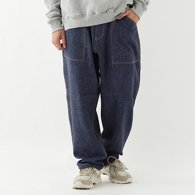 GRAMICCI グラミチ ジャパニーズヒッコリーデニムワークパンツ メンズ