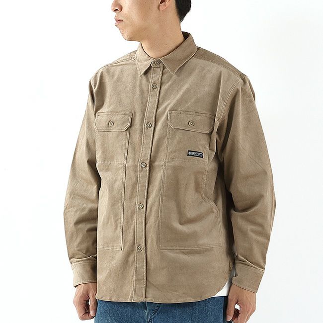 GRIP SWANY グリップスワニー コーデュロイストレッチフィールドシャツ