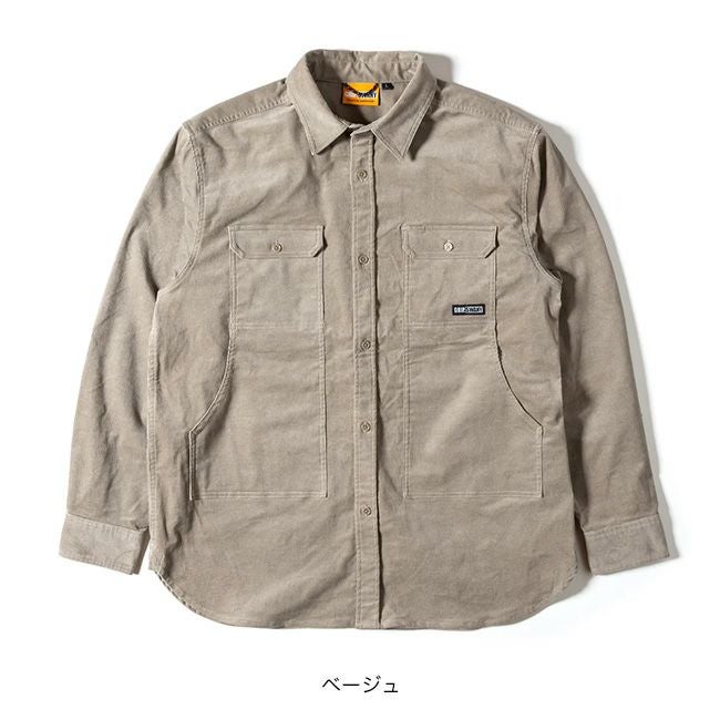 GRIP SWANY グリップスワニー コーデュロイストレッチフィールドシャツ