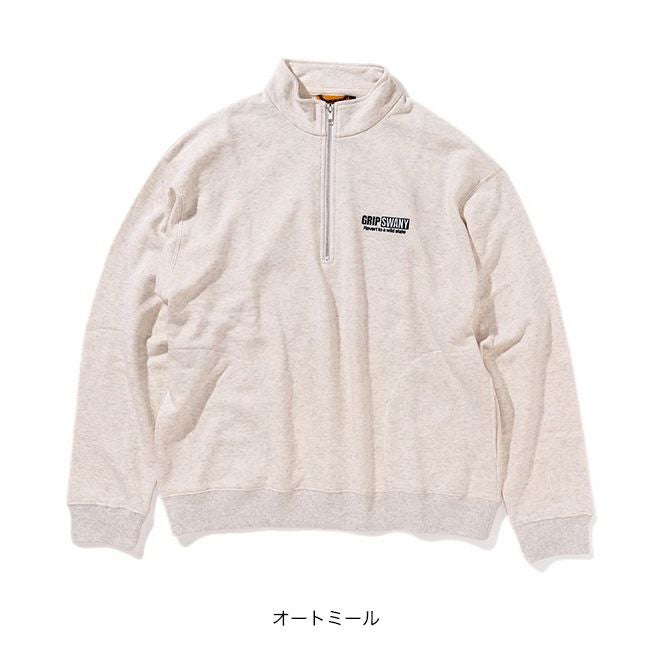 GRIP SWANY グリップスワニー GSスウェットハーフジップ|SUNDAY GRIP SWANY グリップスワニー GSスウェットハーフジップ|SUNDAY