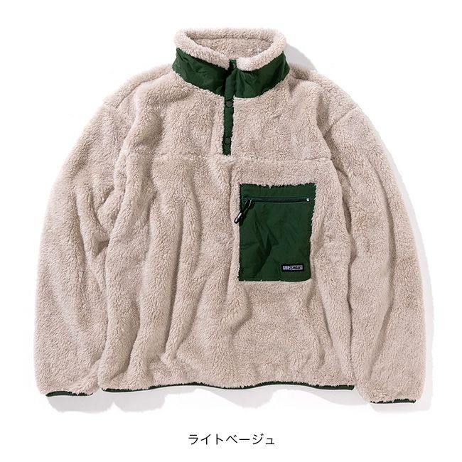 GRIP SWANY グリップスワニー コーラルフリースプルオーバー｜SUNDAY
