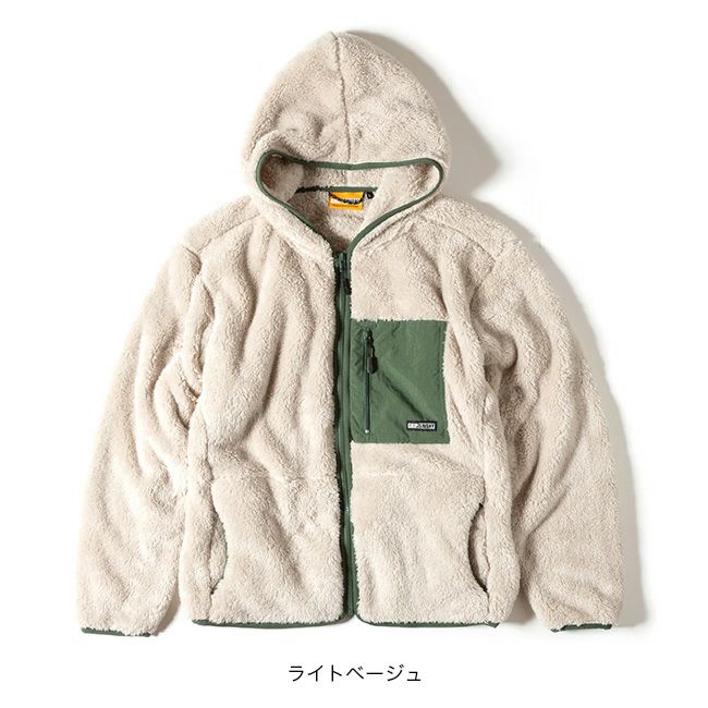 GRIP SWANY グリップスワニー コーラルフリースフーディー｜SUNDAY