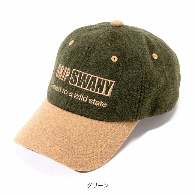 GRIP SWANY グリップスワニー ウールフランネルキャップ｜SUNDAY