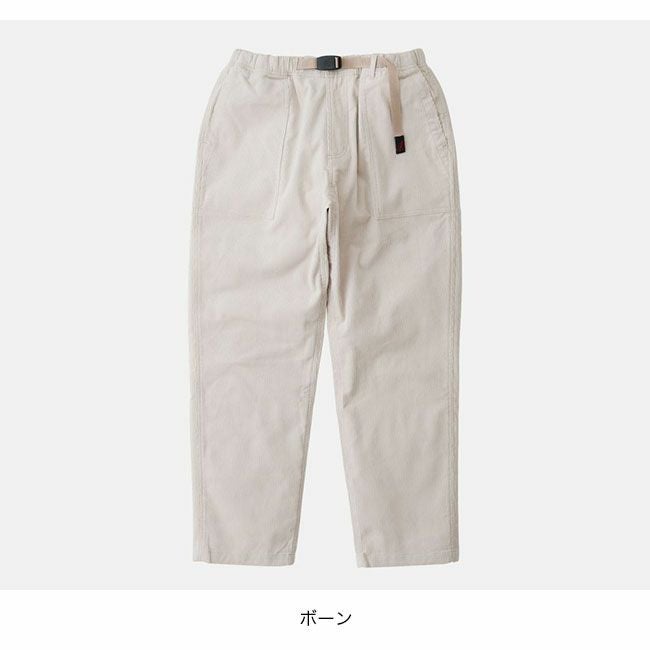 GRAMICCI グラミチ コーデュロイルーズテーパードリッジパンツ ユニ