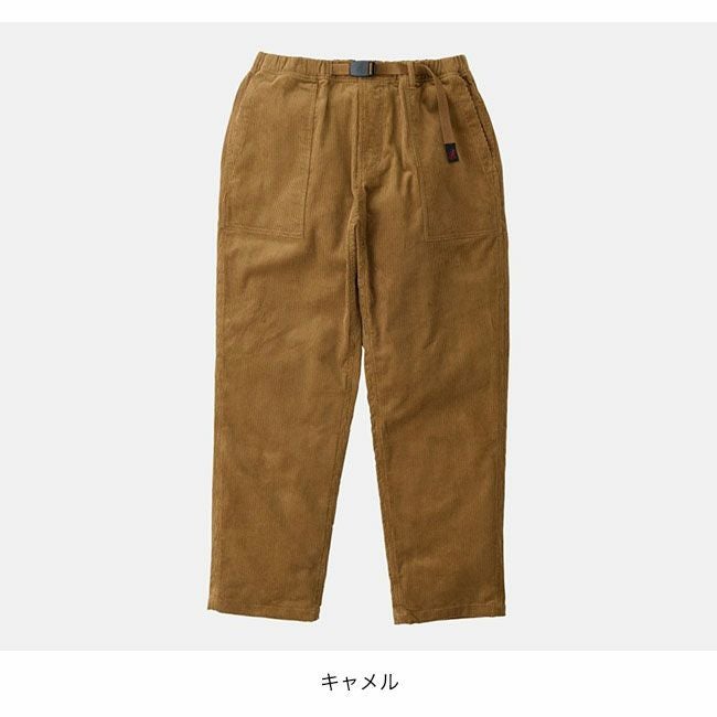 GRAMICCI グラミチ コーデュロイルーズテーパードリッジパンツ ユニ