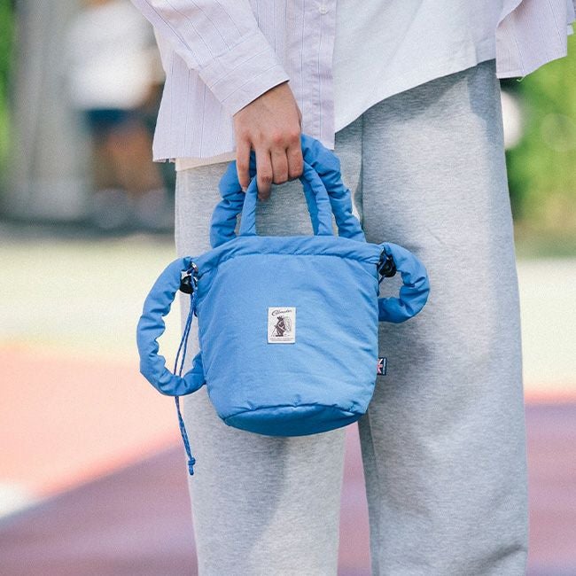 COBMASTER コブマスター パデッドマフィン ドローストリングショルダーバッグ