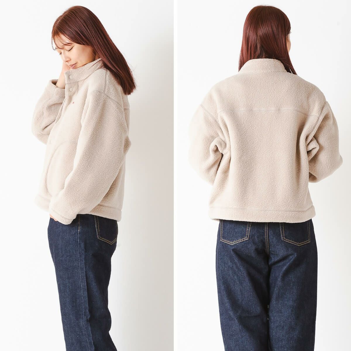 DANTON ダントン スタンドカラージャケット Wフェイスボア【ウィメンズ DANTON ダントン スタンドカラージャケット Wフェイスボア【ウィメンズ