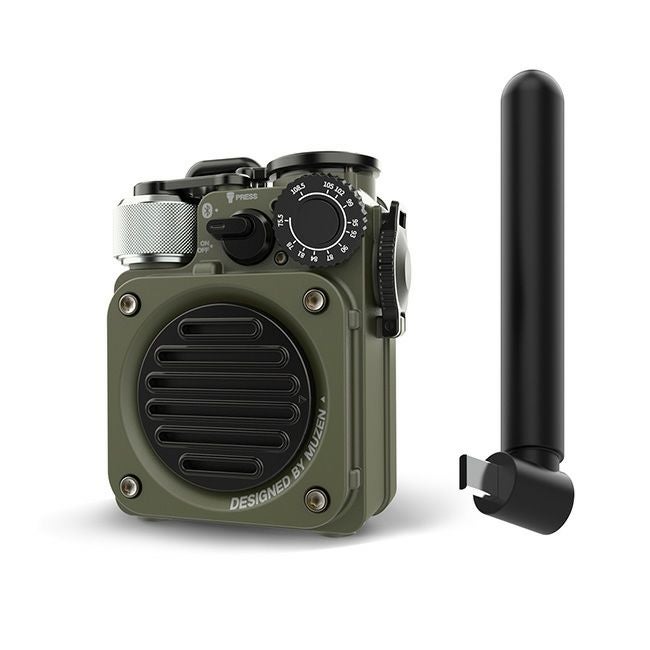 muzen ミューゼン ワイルドミニ第3世代ブルートゥーススピーカー