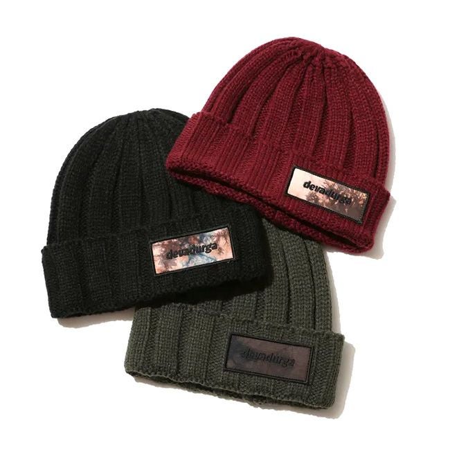 devadurga デヴァドゥルガ リブニットキャップ