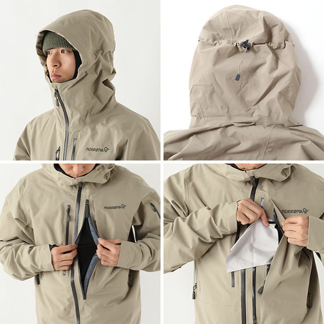 NORRONA ノローナ ロフォテン ゴアテックス プロジャケット メンズ