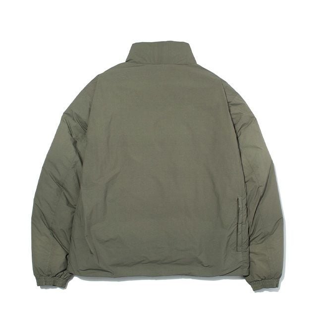 y*u様 レアモデル　廃盤品　F/CE. コヨーテ　カーキ ジップアップ ダウン ヨウジヤマモト2022SS YUUKA ASAKURA NEWSPAPER STAND COLLAR BLOUSE