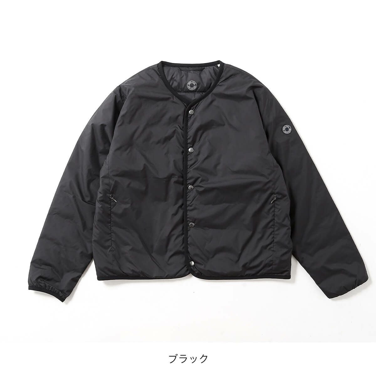 ORCIVAL オーシバル ラウンドネックブルゾン ポリエステルタフタ