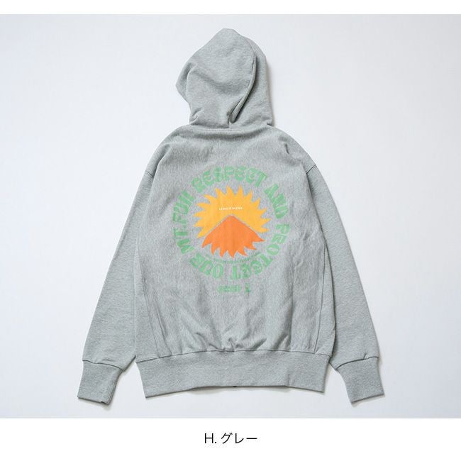 PARKS PROJECT パークスプロジェクト Mt.FUJI No.4ジップフーディ