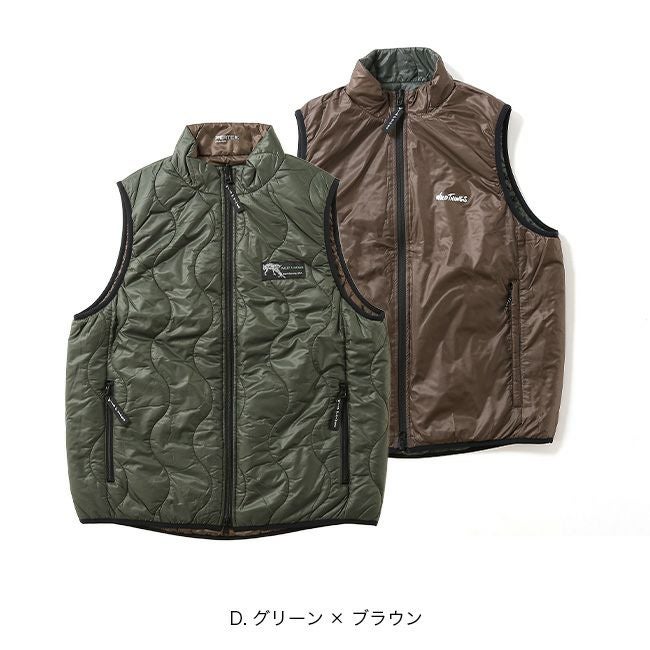 WILD THINGS ワイルドシングス リバーシブルビレイベスト メンズ