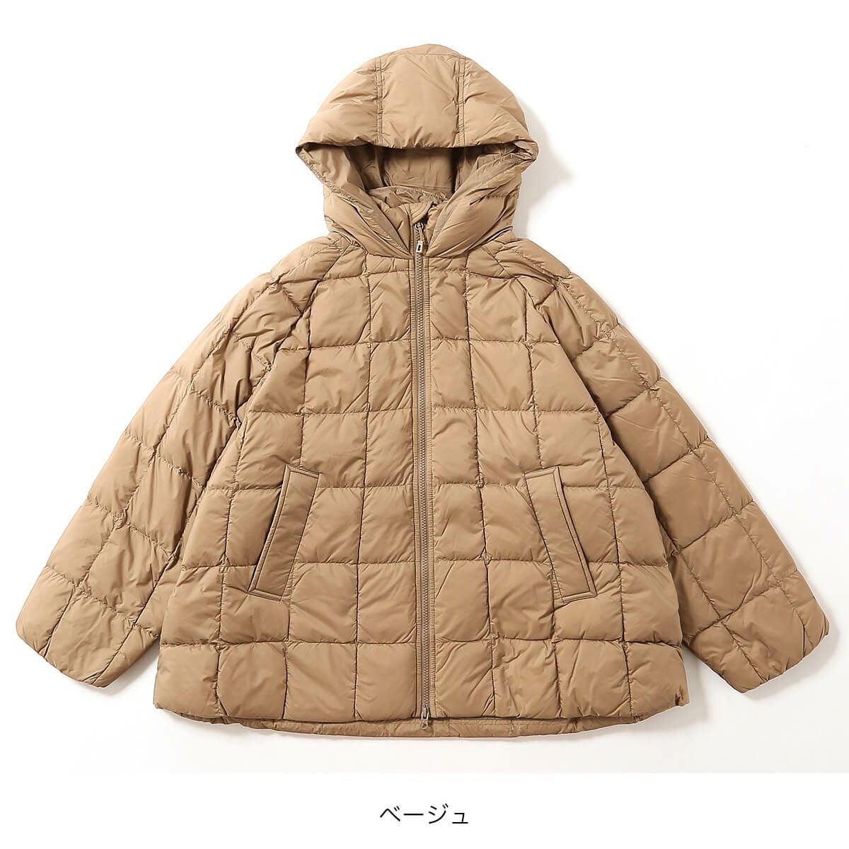 DANTON ダントン ダウンフーデッドジャケット 20dナイロンタフタ