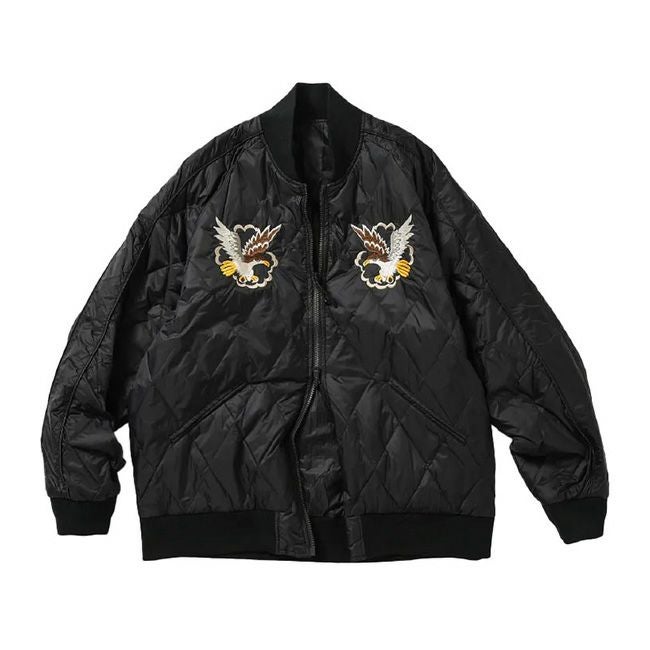 TAION タイオン ジャパンスペシャルリバーシブルスカジャンダウン