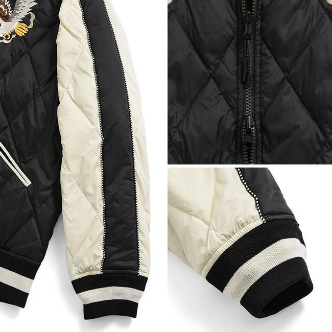 TAION タイオン ジャパンスペシャルリバーシブルスカジャンダウン