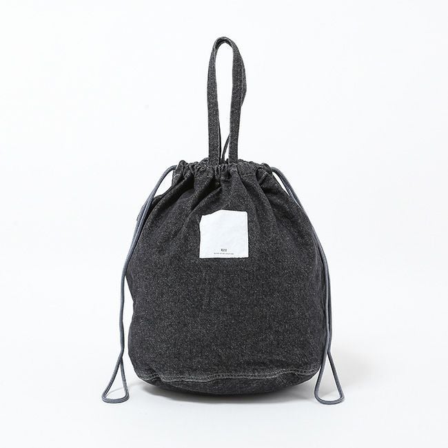 N.P.E NAPRON PATIENTS EFFECTS BAG エヌピーイーナプロンペイシェントエフェクトバッグ ブリーチドデニムペイシェントバッグ L