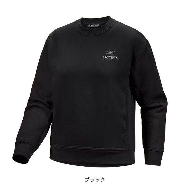 ARC'TERYX アークテリクス エンブレムフリースクルー【ウィメンズ