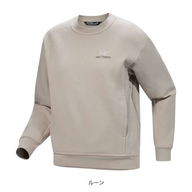 ARC'TERYX アークテリクス エンブレムフリースクルー【ウィメンズ