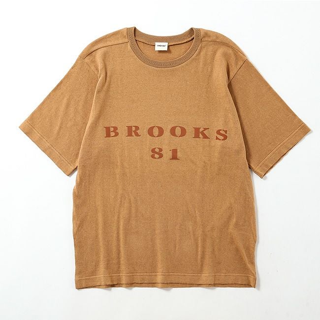 UNDYED アンダイド 18GG ニットソー S/S Tee(BROOKS81)