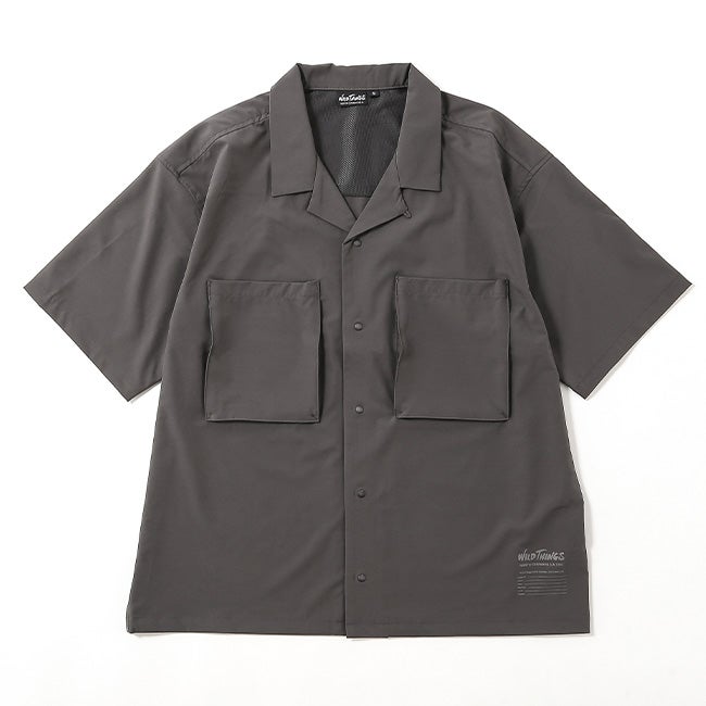 THE NORTH FACE ノースフェイス トランクルS/Sジップポロシャツ ユニ