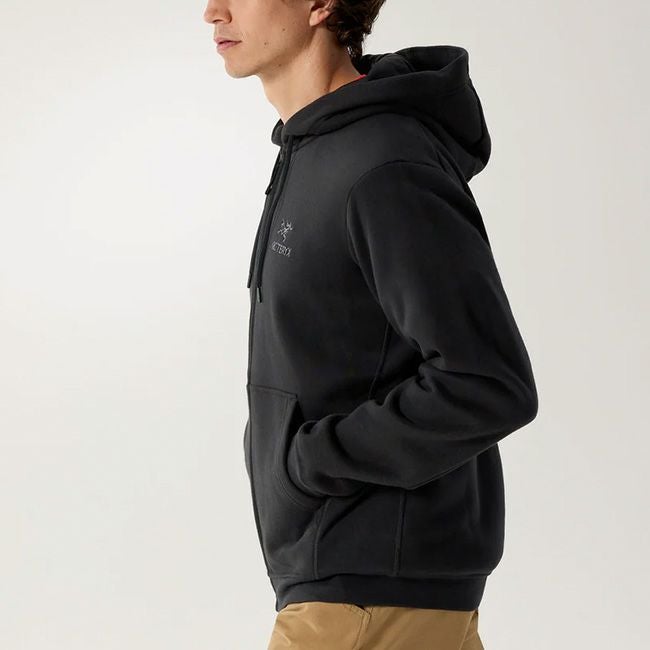 直営店限定 アークテリクス エンブレム フリース フルジップ フーディ S 新品 ARC'TERYX（アークテリクス） ARC TERYX エンブレムフリースフルジップ
