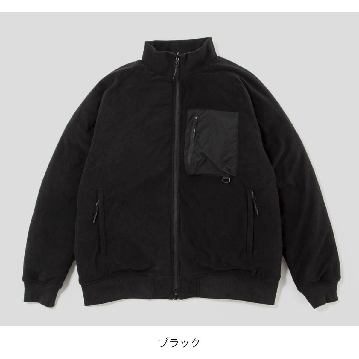 DVERG×TAION ドベルグ×タイオン REVERSIBLE FLEECE DOWN JACKET