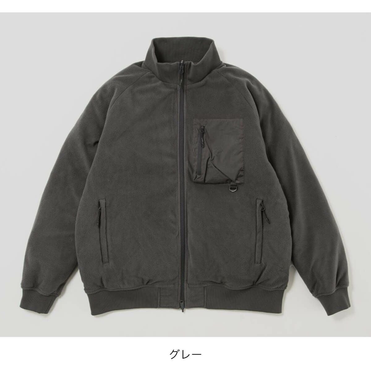 DVERG×TAION ドベルグ×タイオン REVERSIBLE FLEECE DOWN JACKET