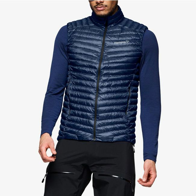 NORRONA ノローナ トロールヴェゲン ダウン800スーパーライトベスト メンズ