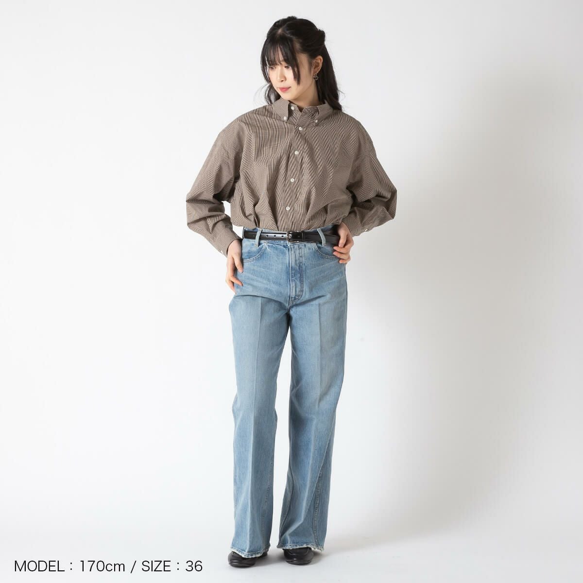 THE SHINZONE ザ シンゾーン パリジェンヌデニムパンツ タイプ2 THE SHINZONE ザ シンゾーン パリジェンヌデニムパンツ タイプ2