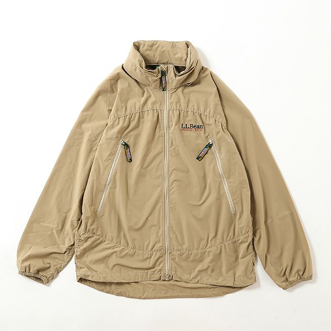 00s エルエルビーン コットンブルゾン L 茶 ブラウン 短丈 7909 古着 80～90年代 エルエルビーン L.L.Bean 中綿マウンテンパーカー