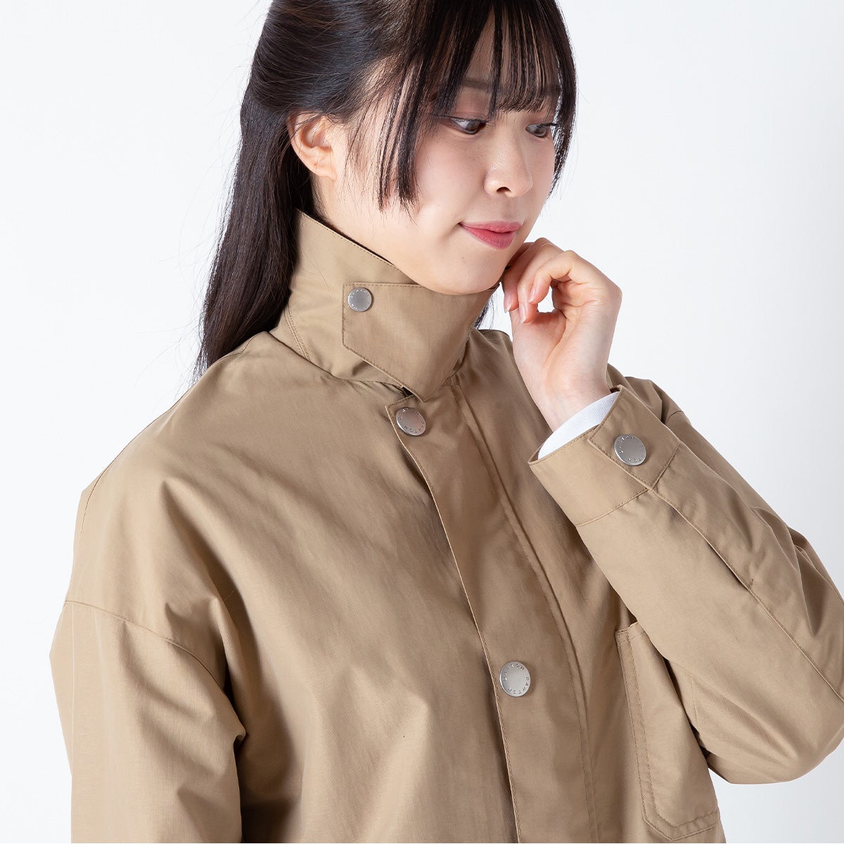 DANTON ダントン カバーオールジャケット ナイロンタフタ【ウィメンズ