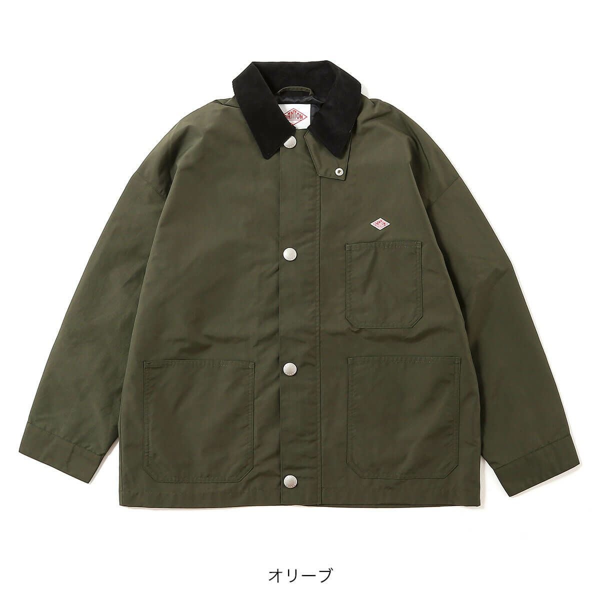 DANTON ダントン カバーオールジャケット ナイロンタフタ【ウィメンズ