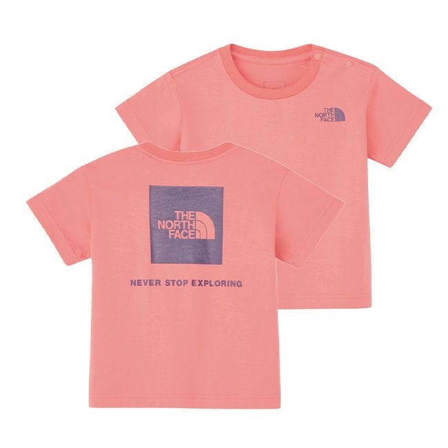 THE NORTH FACE ノースフェイス S/SバックスクエアロゴTee【ベビー