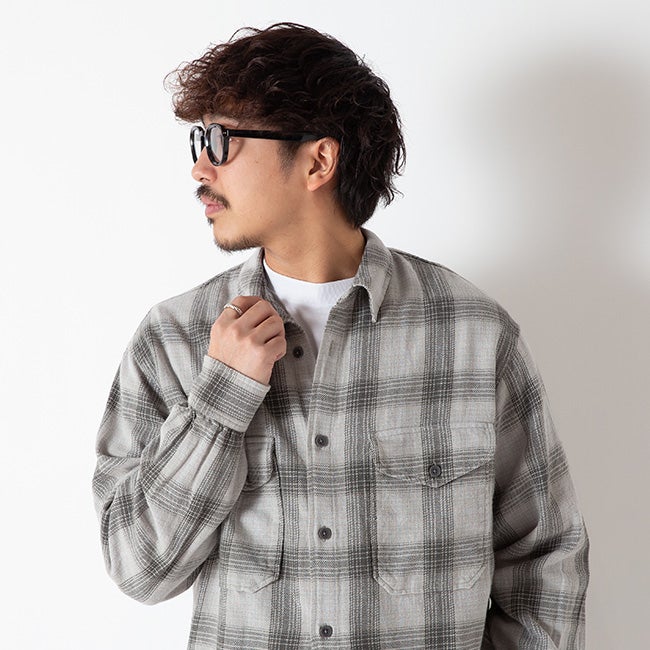 極美品！ペンドルトン　ジャーナルスタンダード　CPOシャツ　チェックベージュ PENDLETON ペンドルトン CPOシャツ｜SUNDAY MOUNTAIN｜サンデーマウンテン