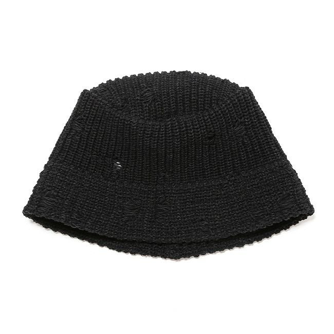 RACAL ダメージニットバケットハット
