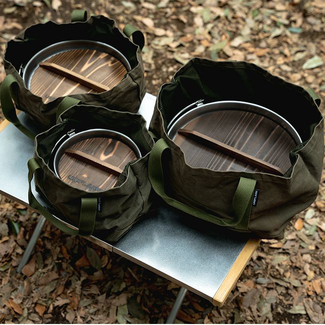 UNIFLAME ユニフレーム 焚き火鍋18cmケース｜SUNDAY MOUNTAIN