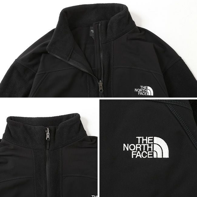 ザノースフェイス マウンテン バーサ ベント ジャケット ジップアップ 黒 THE NORTH FACE ノースフェイス バーサベントフリースジャケット ユニ