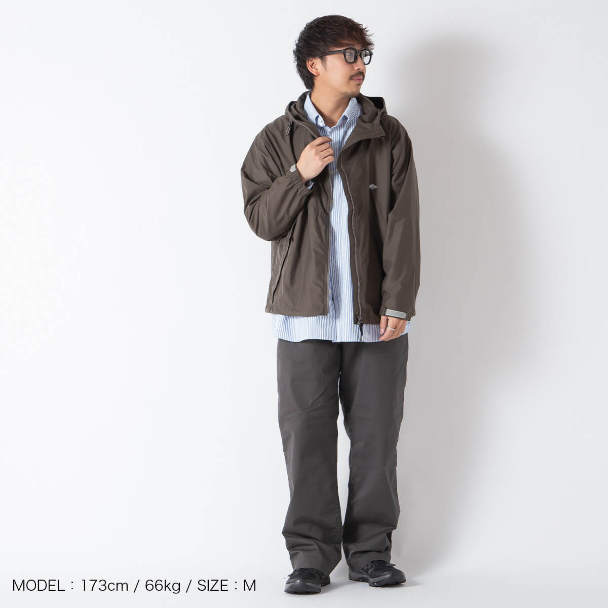 DANTON ダントン フーデッドショートジャケット スタナーナイロン