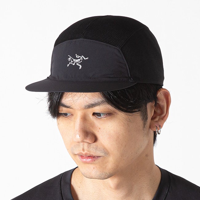 T*u様 ARC'TERYX ブラック キャップ メッシュ ARC'TERYX ブラック キャップ メッシュ アークテリクス - メルカリ