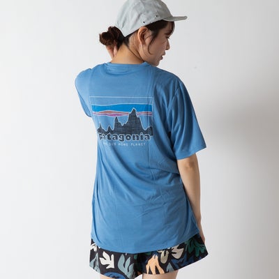 patagonia パタゴニア フィッツロイトラウトTシャツ メンズ｜SUNDAY 